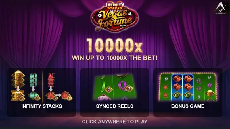 Vegas Fortune  Real Money Slot made by AvatarUX - Info and Rules