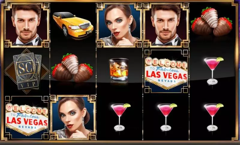 Vegas Vip Gold  Real Money Slot made by Booming Games - Main Screen Reels