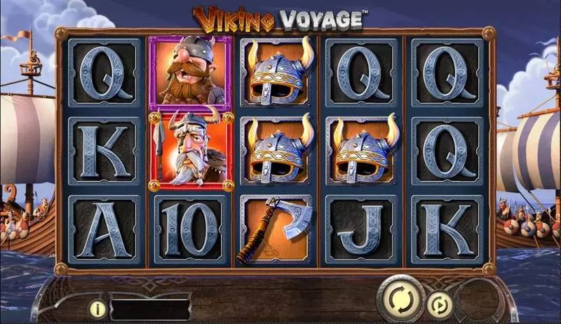 Viking Voyage  Real Money Slot made by BetSoft - Main Screen Reels