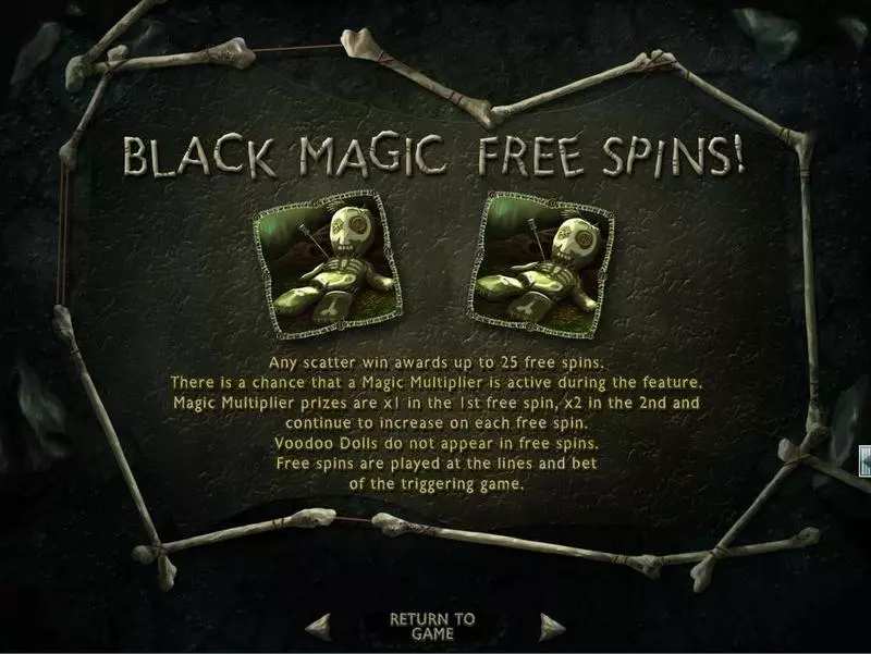 Voodoo Magic  Real Money Slot made by RTG - Info and Rules