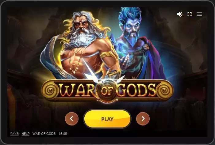 War of Gods  Real Money Slot made by Red Tiger Gaming - Info and Rules