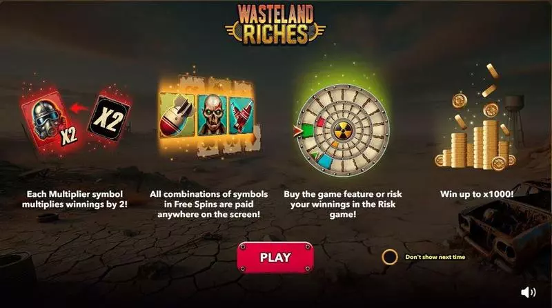 Wasteland Riches  Real Money Slot made by Mascot Gaming - Info and Rules
