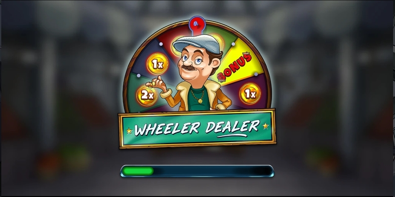 Wheeler Dealer Buy Bonus  Real Money Slot made by Greentube - Introduction Screen