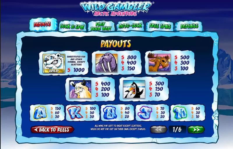 Wild Gambler Artic Adventure  Real Money Slot made by Ash Gaming - Info and Rules