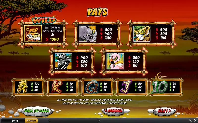 Wild Gambler  Real Money Slot made by Ash Gaming - Info and Rules