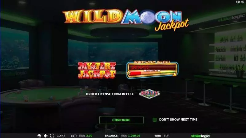 Wild Moon Jackpot  Real Money Slot made by StakeLogic - Info and Rules