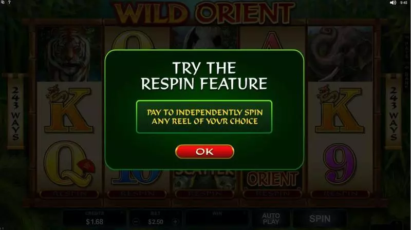 Wild Orient  Real Money Slot made by Microgaming - Info and Rules