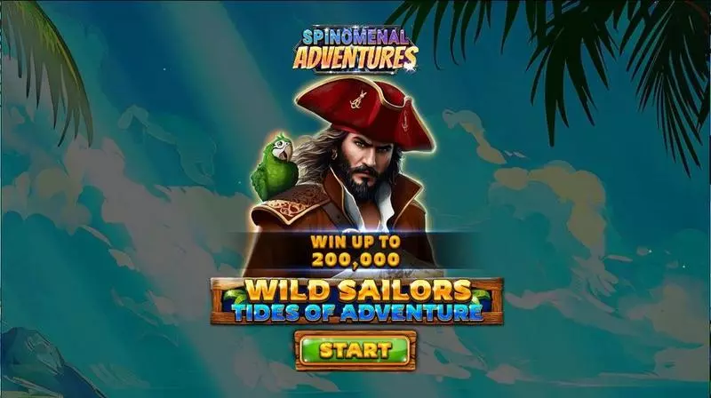 Wild Sailors – Tides Of Adventure  Real Money Slot made by Spinomenal - Introduction Screen