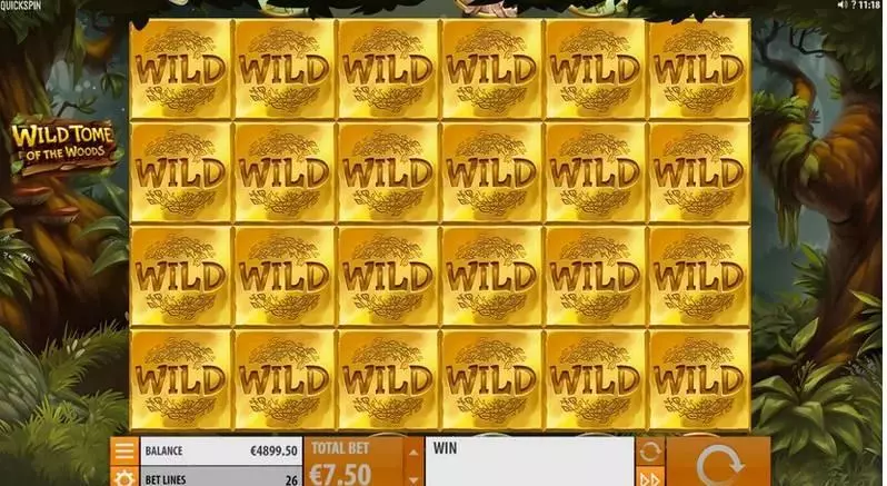 Wild Tome of the Woods  Real Money Slot made by Quickspin - Bonus 1