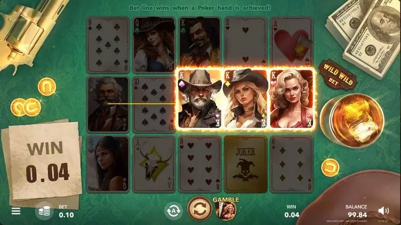 Wild Wild Bet  Real Money Slot made by Mascot Gaming - Winning Screenshot