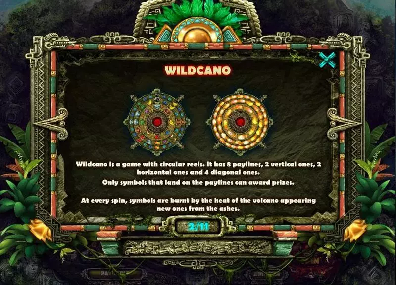 Wildcano  Real Money Slot made by Red Rake Gaming - Info and Rules