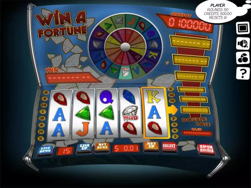 Win a Fortune  Real Money Slot made by Slotland Software - Main Screen Reels