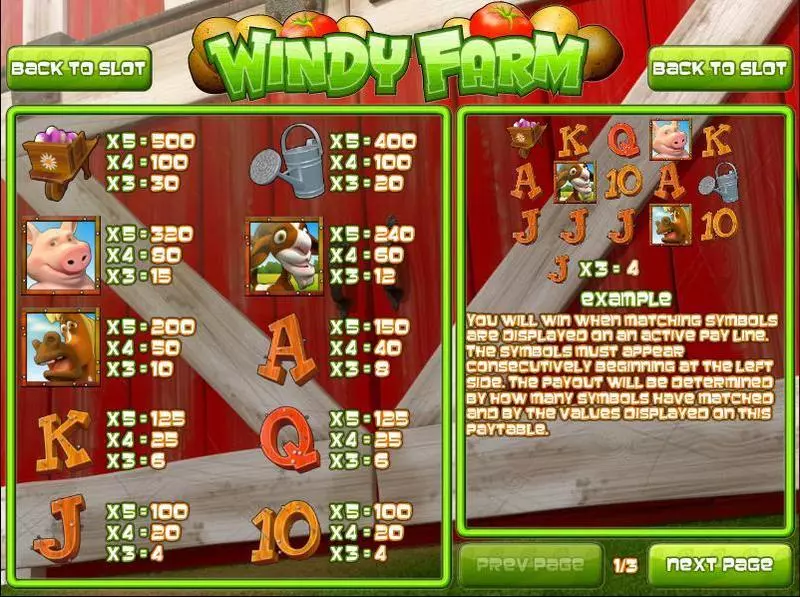 Windy Farm  Real Money Slot made by Rival - Info and Rules