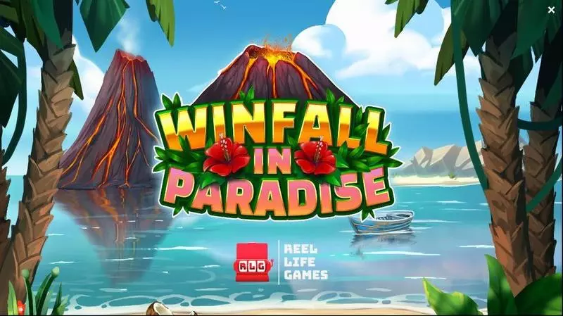 Winfall in Paradise  Real Money Slot made by Reel Life Games - Introduction Screen