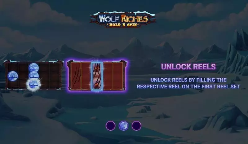 Wolf Riches - Hold N Spin  Real Money Slot made by Wizard Games - Info and Rules