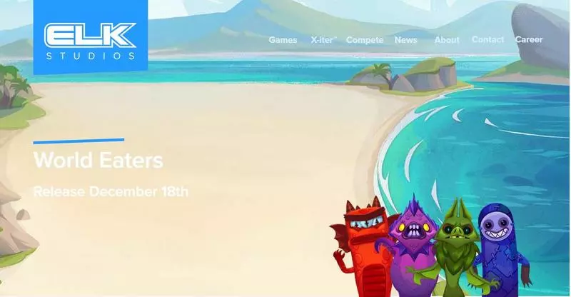 World Eaters  Real Money Slot made by Elk Studios - Introduction Screen