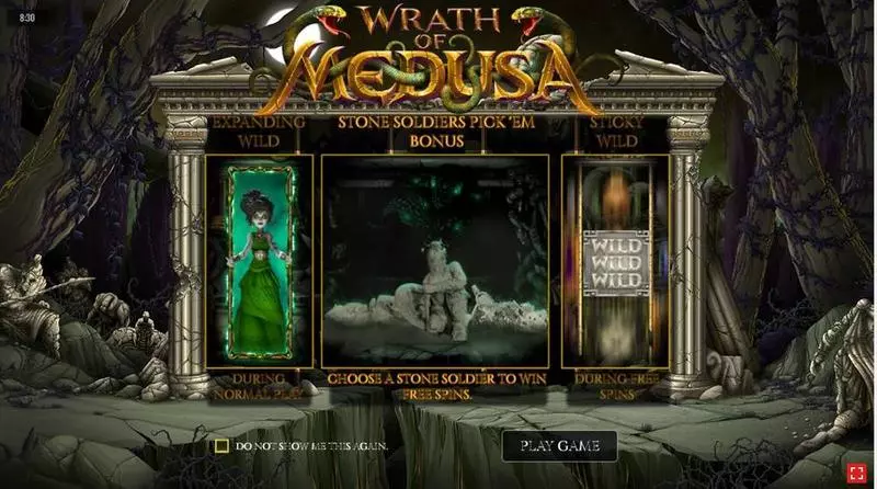 Wrath of Medusa  Real Money Slot made by Rival - Info and Rules