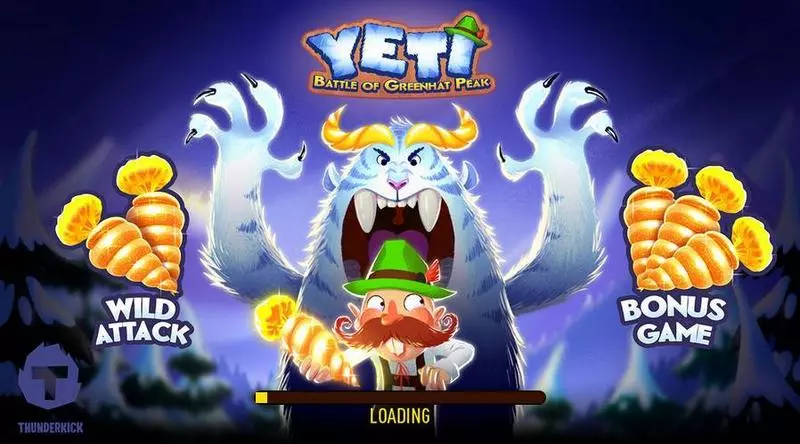 Yeti - Battle of Greenhat Peak  Real Money Slot made by Thunderkick - Info and Rules