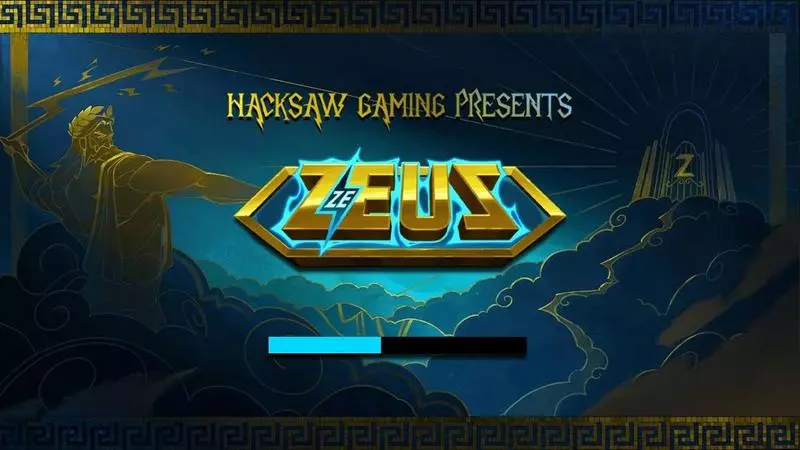 ZE ZEUS  Real Money Slot made by Hacksaw Gaming - Introduction Screen