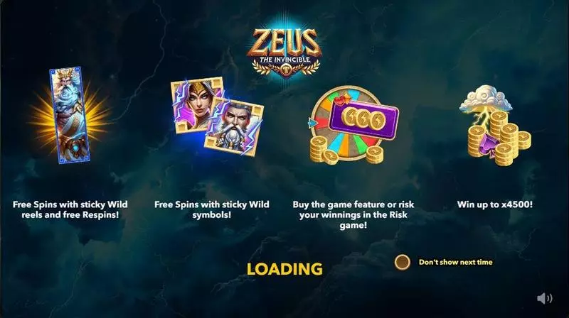 Zeus the Invincible  Real Money Slot made by Mascot Gaming - Info and Rules