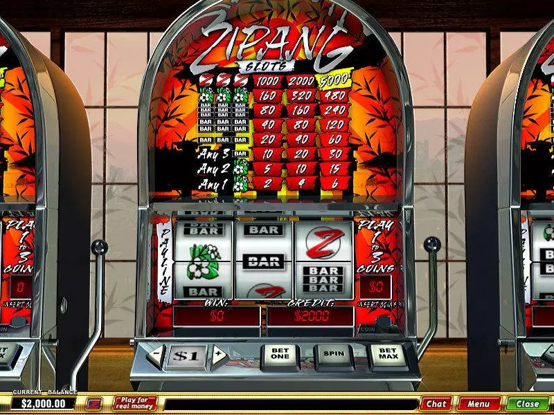 Zipang  Real Money Slot made by PlayTech - Main Screen Reels